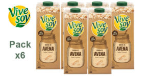 Pack x6 Vivesoy Bebida de avena 1 L/ud barato en Amazon