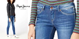 Pantalones vaqueros Pepe Jeans Pixie para mujer baratos en Amazon