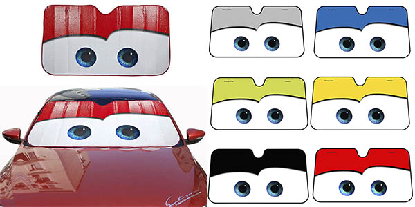 Parasol Cars de Disney Pixar para parabrisas del coche