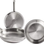 Set de 3 sartenes WMF Profi de acero inox de 20, 24 y 28 cm barato en Amazon