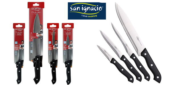 Set 4 Cuchillos de cocina San Ignacio Toledo PK1464 barato en Amazon