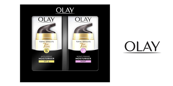 Pack x2 Olay Total Effects Anti-Ageing 7-in-1 Anti-Aging Moisturiser barato en Amazon