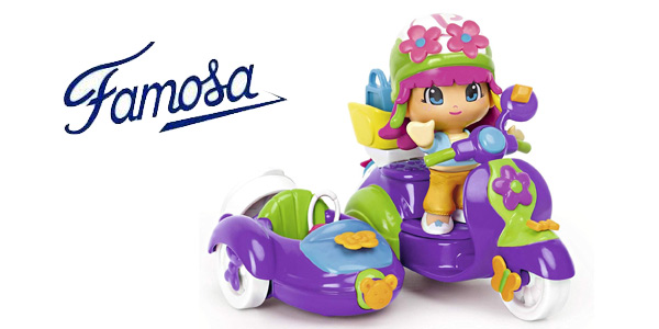 Figura Pinypon con Moto con Sidecar chollo en Amazon