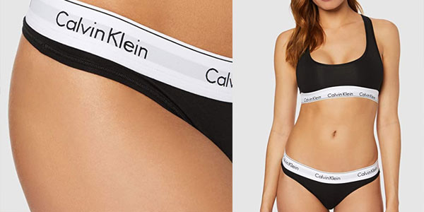 Tanga Calvin Klein Modern Cotton Thong en oferta