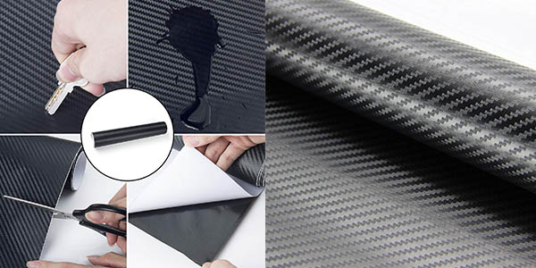 Zoeon cinta adhesiva vinilo para proteger el retrovisor del coche chollo