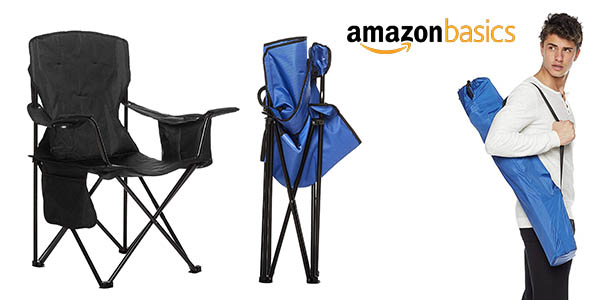 AmazonBasics silla de camping barata