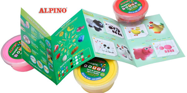 Pack 6 botes de pasta de modelar Alpino chollo en Amazon