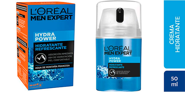 Chollo Gel hidratante L'Óreal Men Expert Hydra Power de 50 ml 