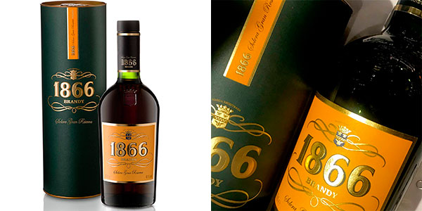 Chollo Brandy 1866 Solera Gran Reserva de 700 ml