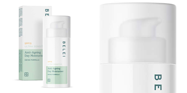 Crema hidratante antiedad de día Amazon Belei para pieles ultrasensibles con FPS15 de 50 ml barata en Amazon
