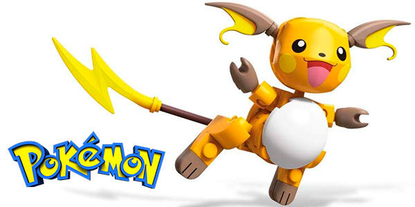 Figura Pokémon Raichu de Mega Construx barata