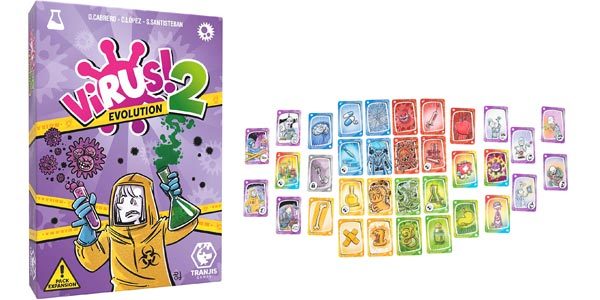 Juego de cartas Virus! 2 Evolution (Expansión)