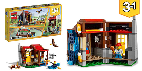 juego de construcción LEGO cabaña campestre barato