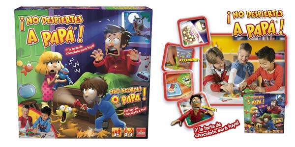 Juego de mesa infantil ¡No Despiertes a Papá! (Goliath 118-70581) barato en Amazon