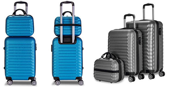 Conjunto de 2 maletas y neceser Newteck