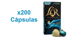 Pack x200 cápsulas L'Or Espresso Café Papua Nueva Guinea Intensidad 7 barato en Amazon
