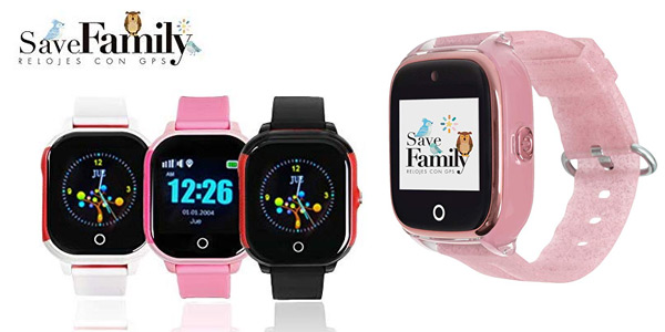Soplar frecuentemente Mirar ▷ Chollo Smartwatch con GPS para niños Save Family con botón SOS desde sólo  51,85€ con envío gratis ¡Top ventas!