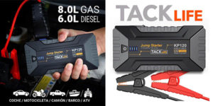 Tacklife arrancador de batería para el coche barato