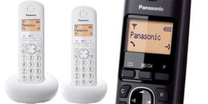 Dúo de teléfonos inalámbricos Panasonic KX-TGB212