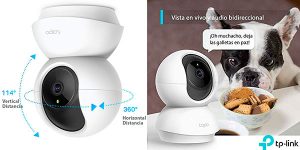 Chollo Cámara de vigilancia TP-Link Tapo C200 Wi-Fi Full HD con visión nocturna y detección de movimiento