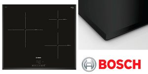 Chollo Vitrocerámica Bosch PIJ651BB2E de 3 zonas y 1.400 W