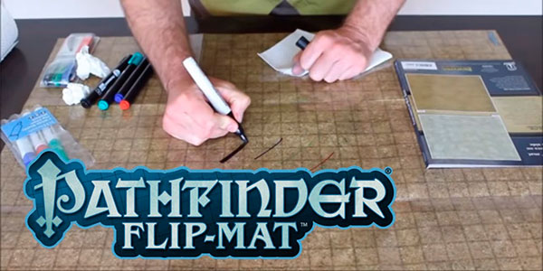 Mapa plegable para juegos de rol Pathfinder Flip-Mat: Bigger Basic barato