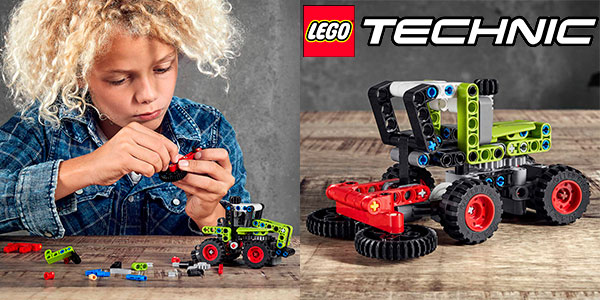 Chollo Set Mini Tractor Class Xerion de LEGO Technic 