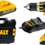 Chollo Taladro percutor DeWalt DCD795D2-QW con 2 baterías y maletín