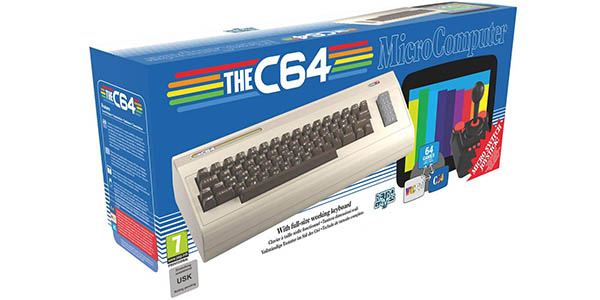 Commodore C64 Maxi con 64 juegos preinstalados