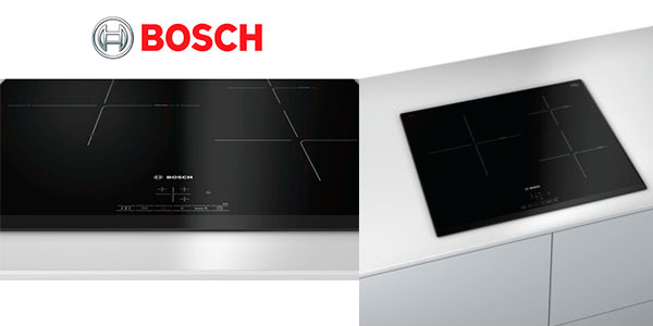 Vitrocerámica Bosch PIJ651BB2E de 3 zonas y 1.400 W barata