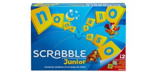 Juego de mesa Scrabble Junior (Mattel Games Y9669) para niños barato en Amazon