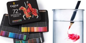 lápices acuarelables Castle Art baratos