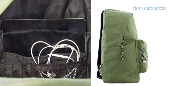 Mochila escolar Don Algodón + estuche chollo en Amazon