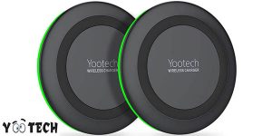 Pack 2 cargadores inalámbricos Yootech Qi
