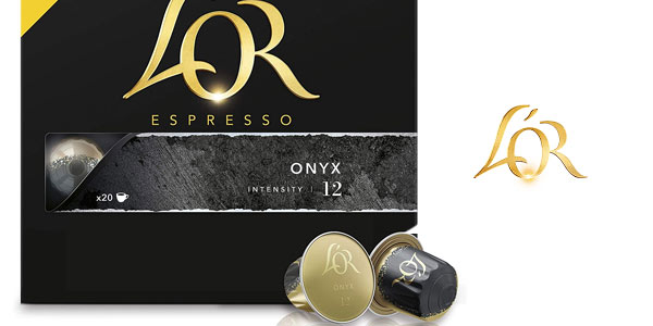 Pack capsulas LO'r espresso Onyx baratas en Amazon