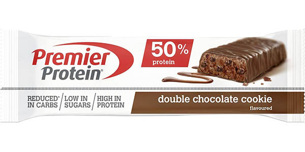 Pack x24 barritas de proteínas Premier Protein 50% Double Chocolate barato