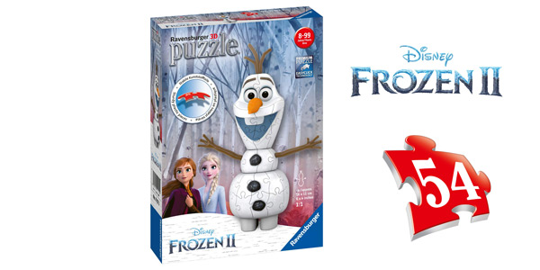 Puzle 3D Olaf Frozen 2 Ravensburger 11157 barato en Amazon