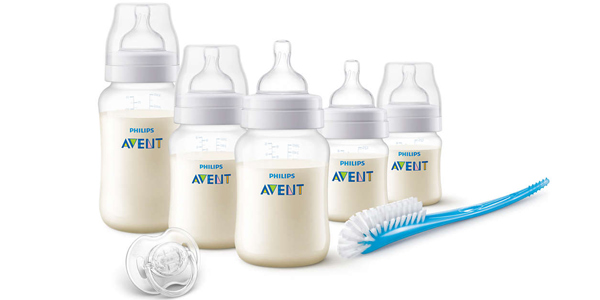 Set x5 biberones de recién nacido Philips Avent SCD806/03 gama Anti-colic barato en Amazon