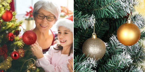 Set Adornos navideños Zogin chollo en Amazon