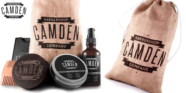 Set deluxe para el cuidado de la barba Barbershop Candem Company barato en Amazon