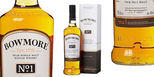 Bowmore No.1 Whisky Escocés de 700 ml barato en Amazon