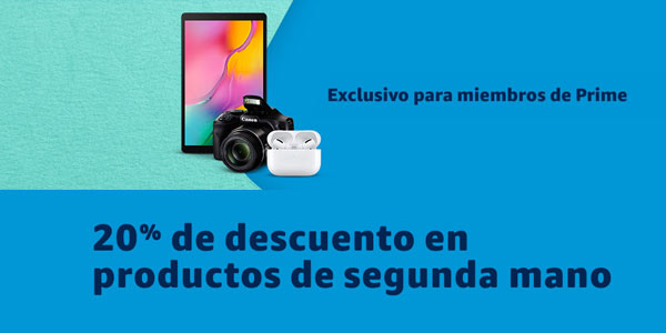 20 descuento amazon reacondicionados