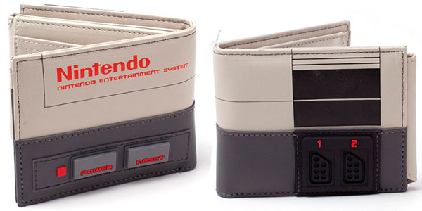 Chollo Cartera monedero Nintendo 8 Bits