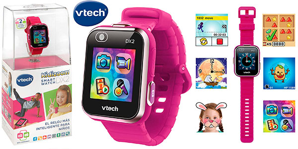 Chollo Reloj inteligente VTech Kidizoom Smart Watch DX2 para niños con doble cámara