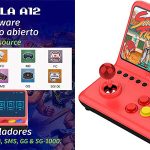 Mini recreativa arcade de 9" con 2.000 juegos clásicos