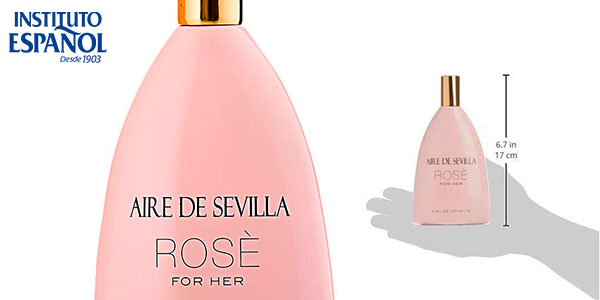 Eau de toilette Aire de Sevilla Edición Rosè para mujer de 150 ml barata