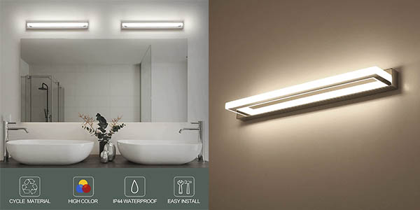 Ecobert plafón led baño chollo