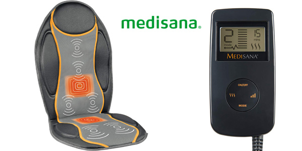 Respaldo de masaje Medisana MC 810 con función calor chollazo en Amazon