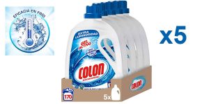 Pack x5 Detergente líquido Colón Gel Activo (170 lavados) barato en Amazon