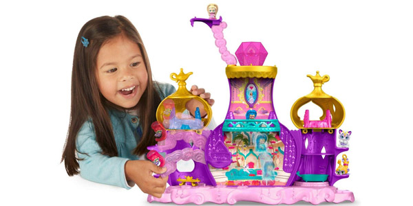 Palacio de las muñecas Shimmer y Shine (Mattel DTK59) barato en Amazon